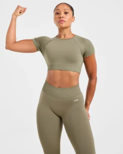Adapt Seamless Crop Top