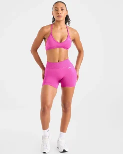 Adapt Seamless Strappy Sports Bra