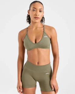 Adapt Seamless Strappy Sports Bra