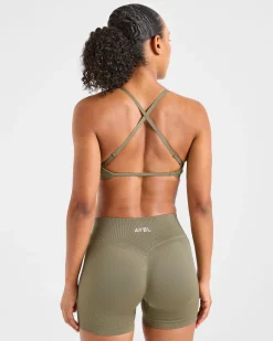Adapt Seamless Strappy Sports Bra