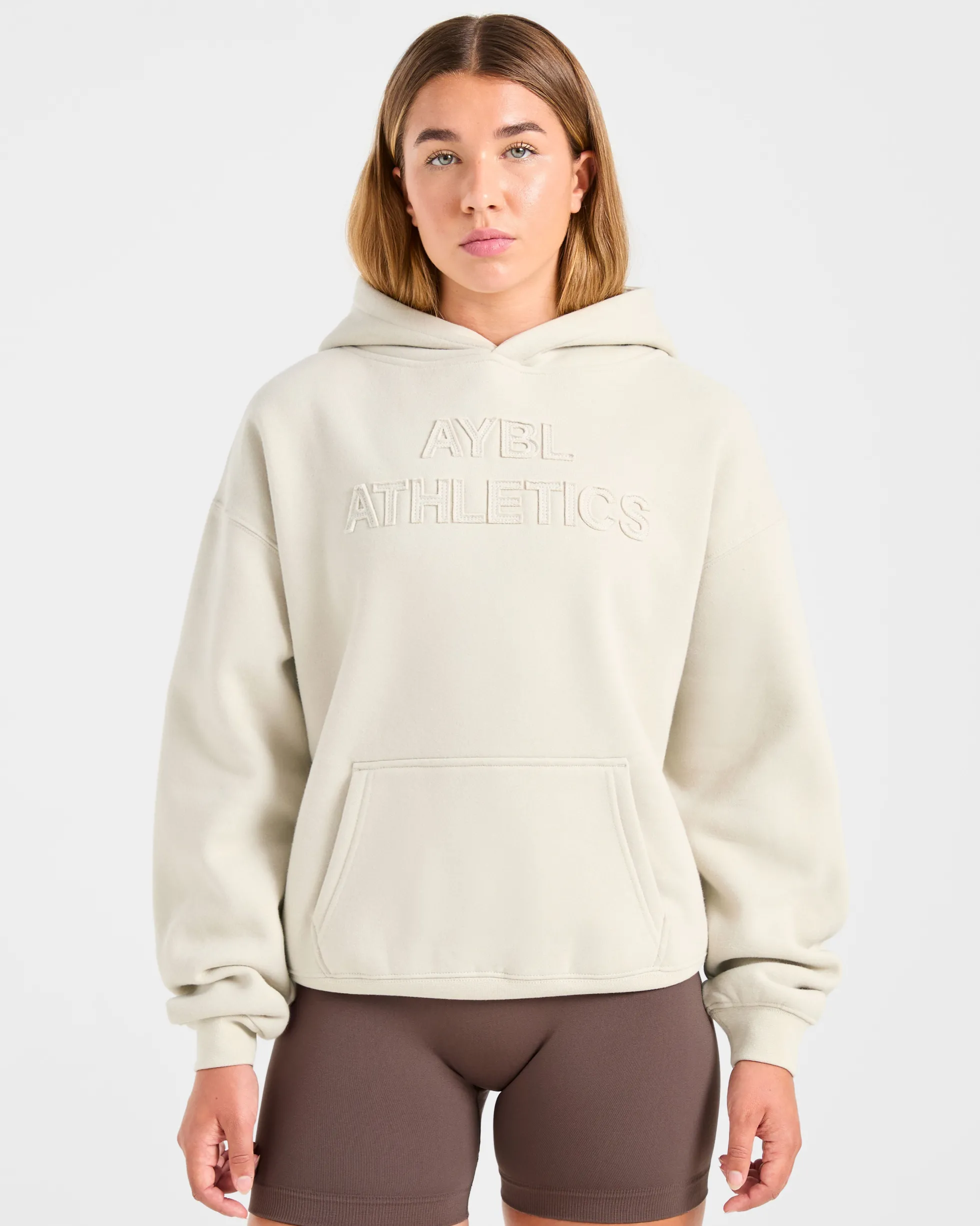 Athletics Applique Oversized Hoodie