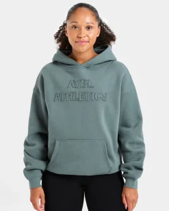 Athletics Applique Oversized Hoodie
