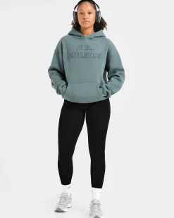 Athletics Applique Oversized Hoodie