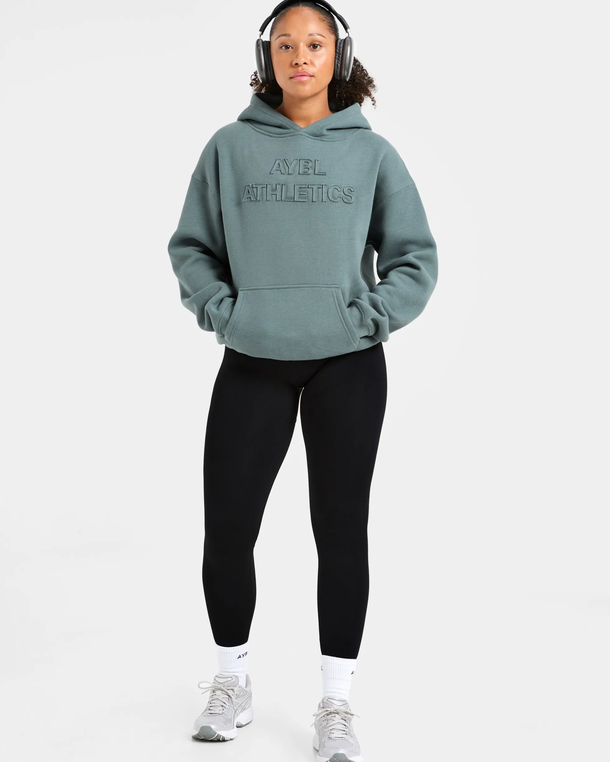 Athletics Applique Oversized Hoodie