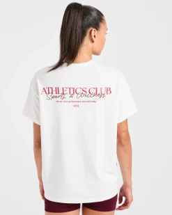 Athletics Club Oversized T Shirt