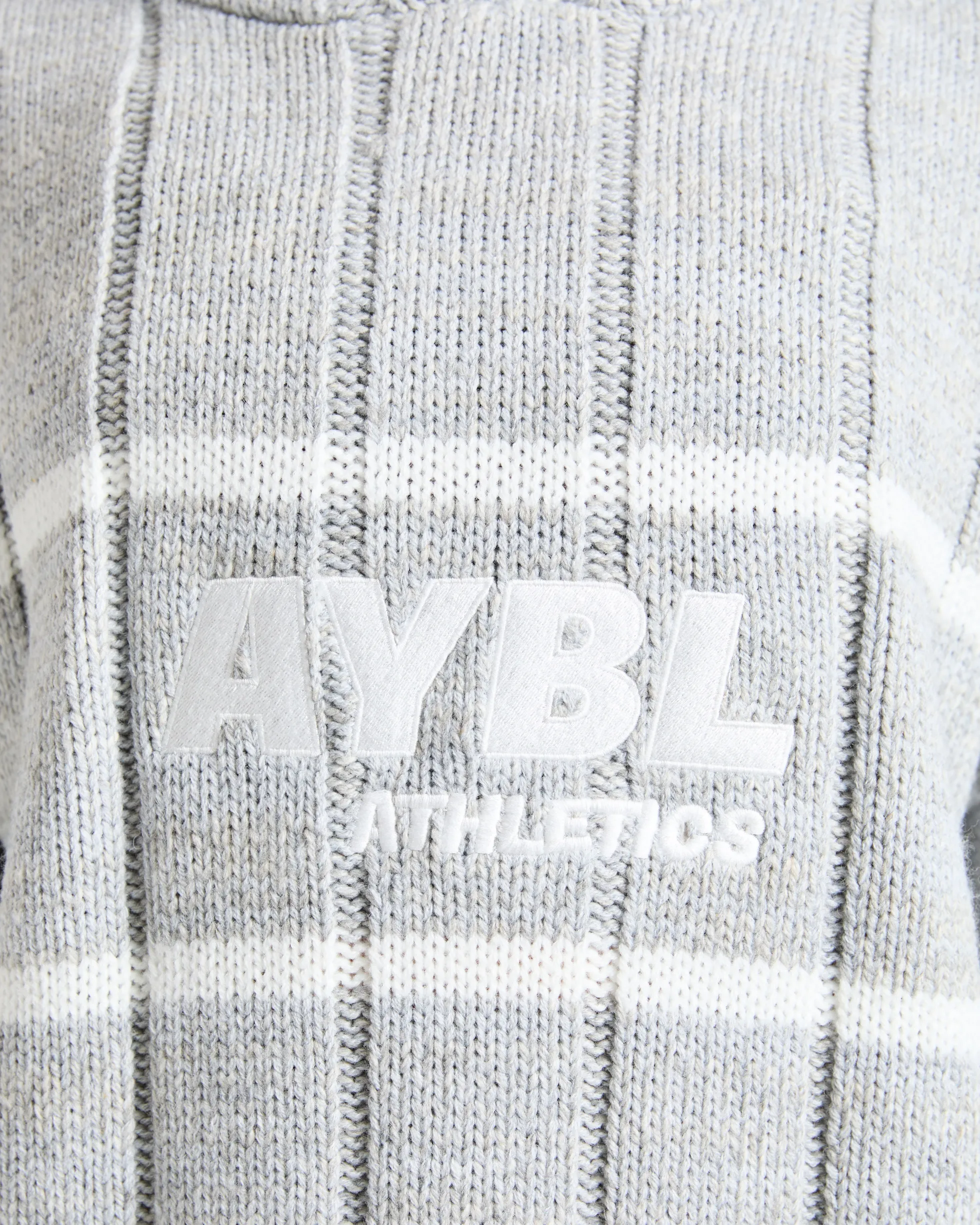 Athletics Oversized Knitted Hoodie