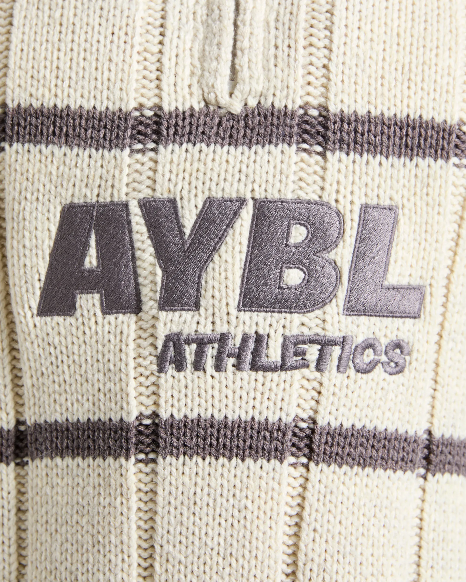 Athletics Oversized Knitted 1/4 Zip