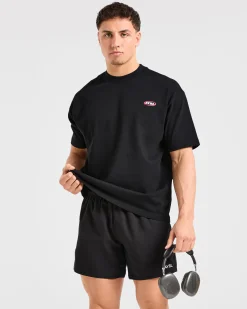 Athletics Script Oversized T Shirt