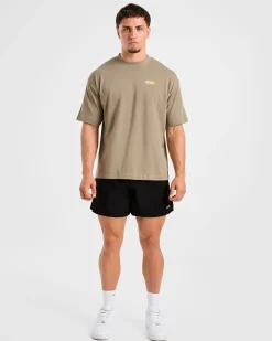 Athletics Script Oversized T Shirt