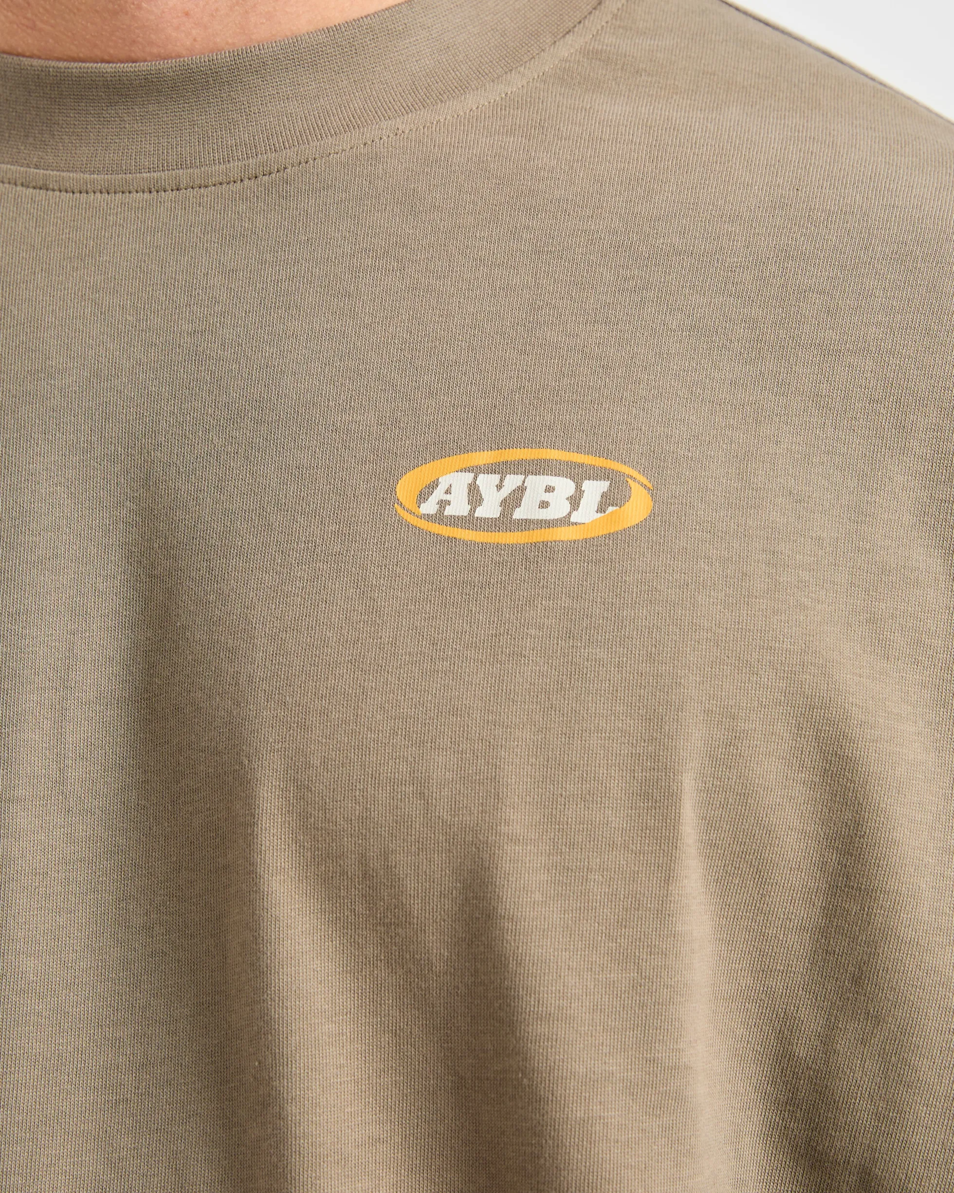 Athletics Script Oversized T Shirt