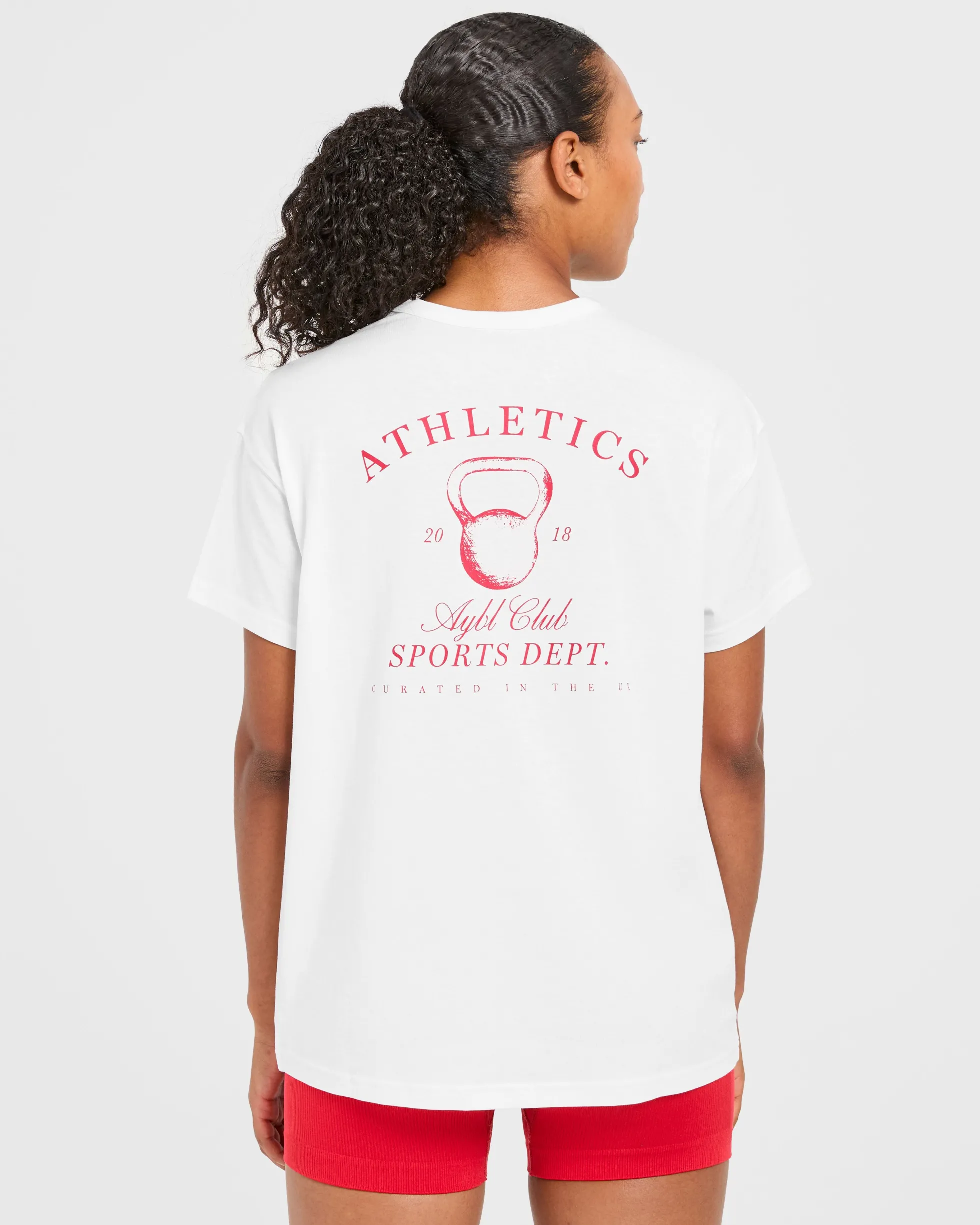 Athletics Sport Dept Oversized T Shirt
