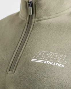 Athletics Track Oversized 1/4 Zip Pullover