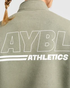 Athletics Track Oversized 1/4 Zip Pullover