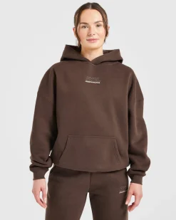 Athletics Track Oversized Hoodie