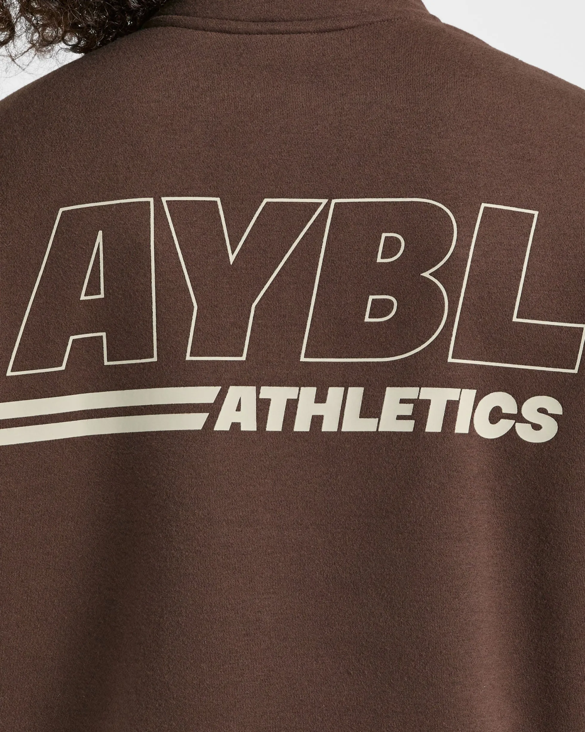 Athletics Track Oversized 1/4 Zip Pullover