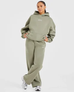 Athletics Track Oversized Hoodie