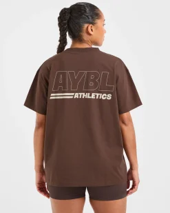 Athletics Track Oversized T Shirt