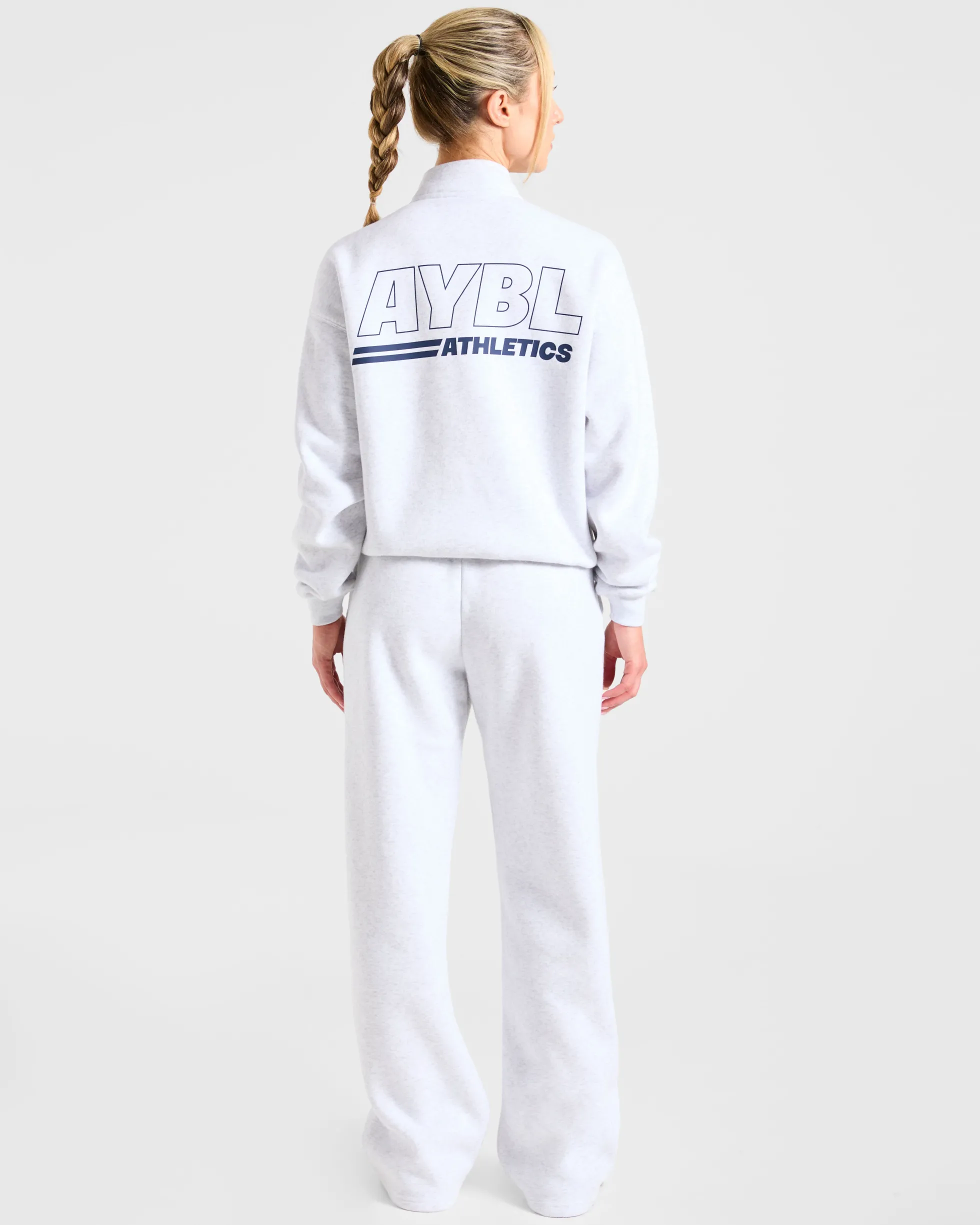 Athletics Track Oversized 1/4 Zip Pullover