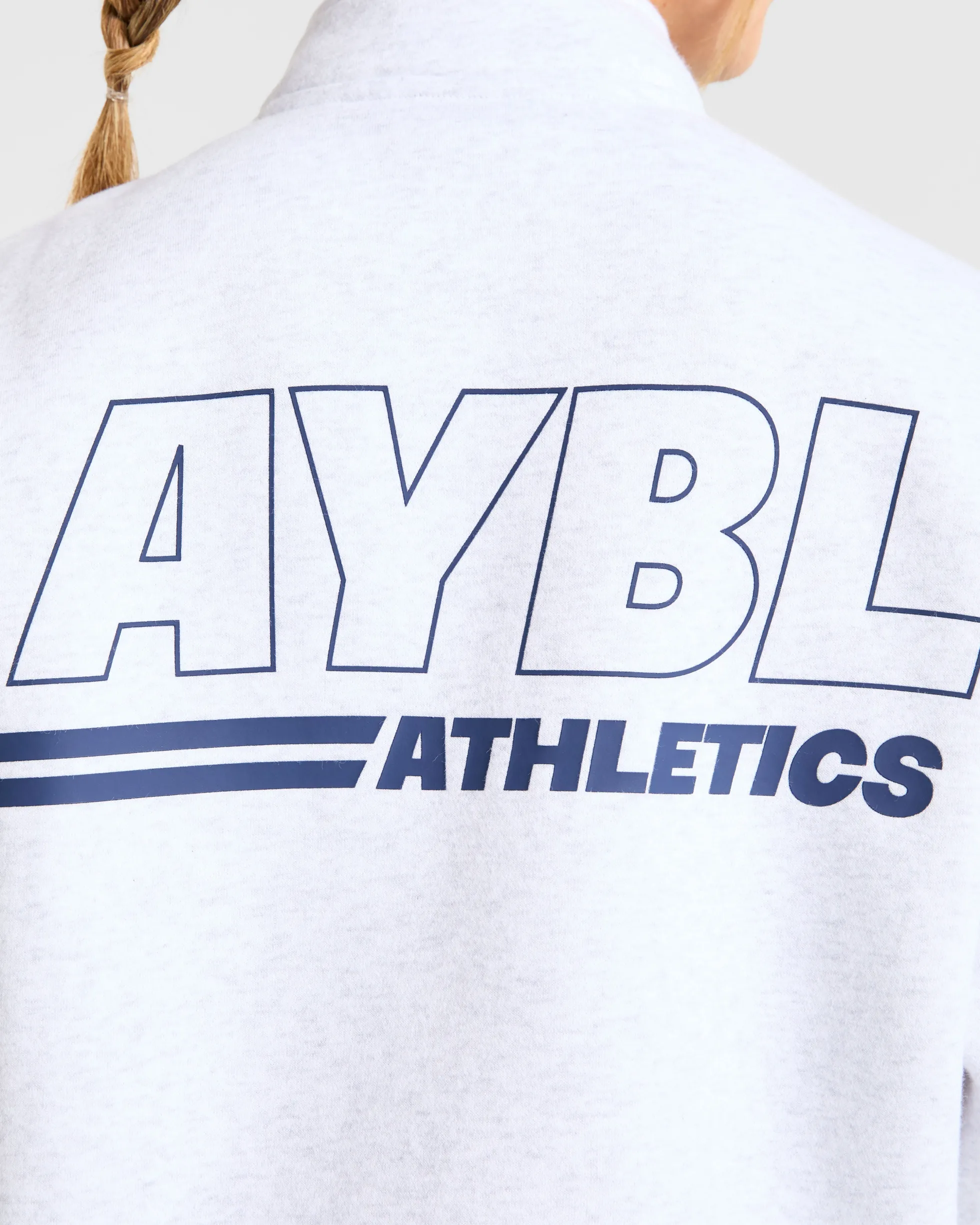Athletics Track Oversized 1/4 Zip Pullover
