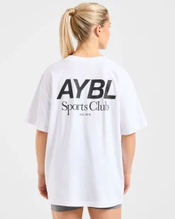 AYBL Sports Club Oversized T Shirt