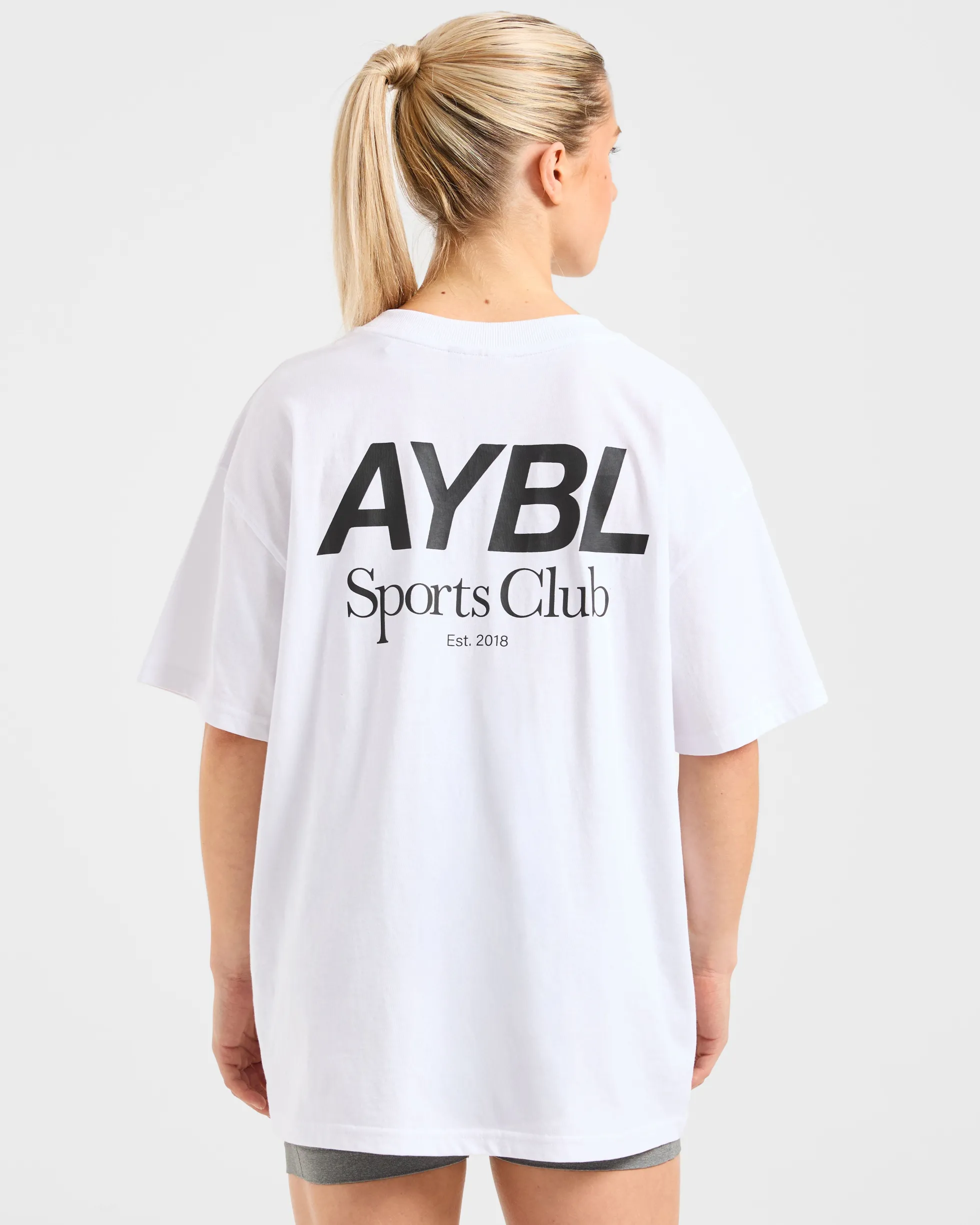 AYBL Sports Club Oversized T Shirt