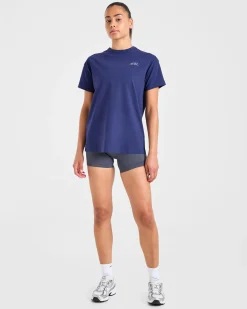 AYBL Sports Club Script Oversized T Shirt