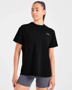 AYBL Sports Club Script Oversized T Shirt