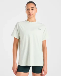 AYBL Sports Club Script Oversized T Shirt