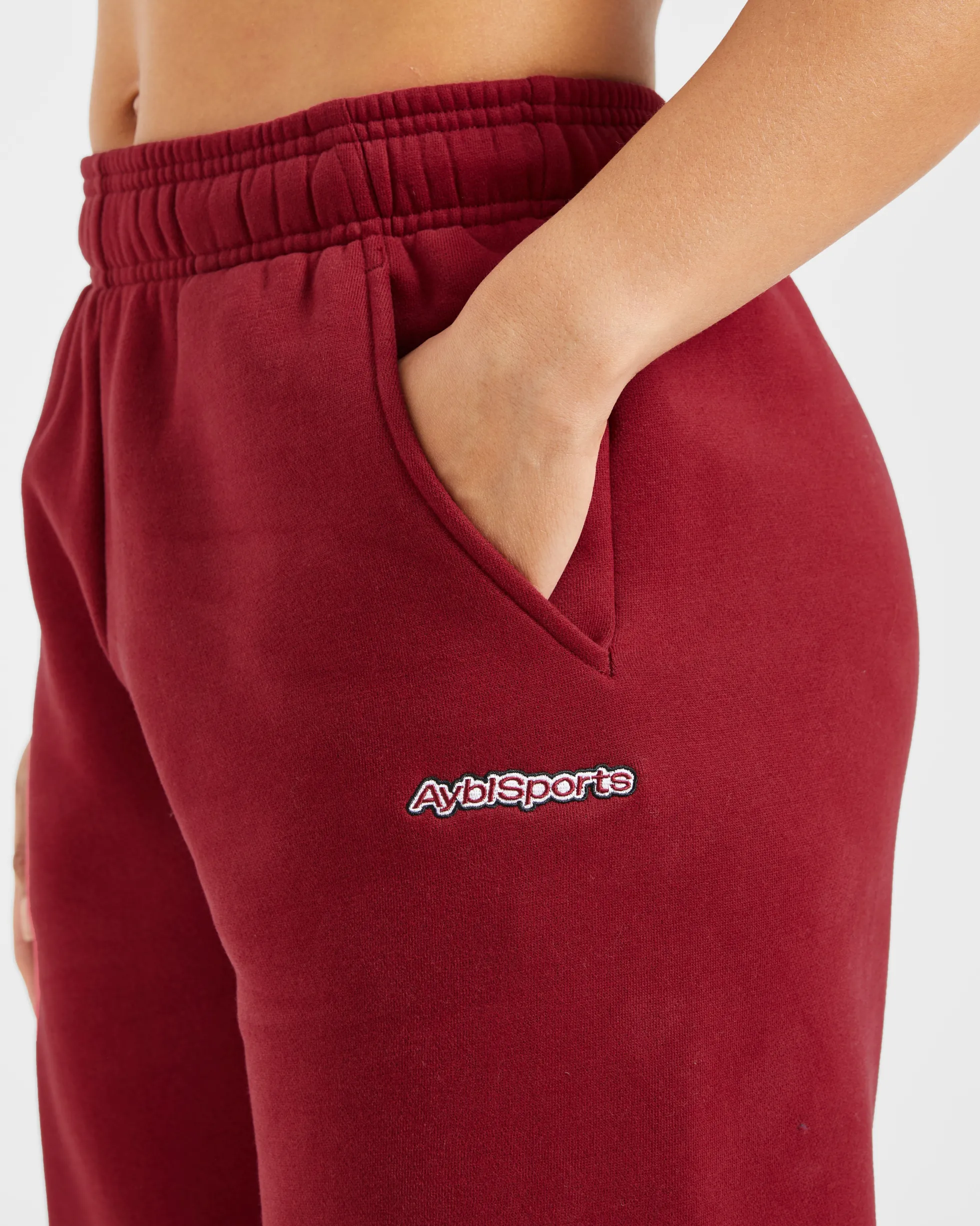 AYBL Sports Outline Oversized Straight Leg Joggers