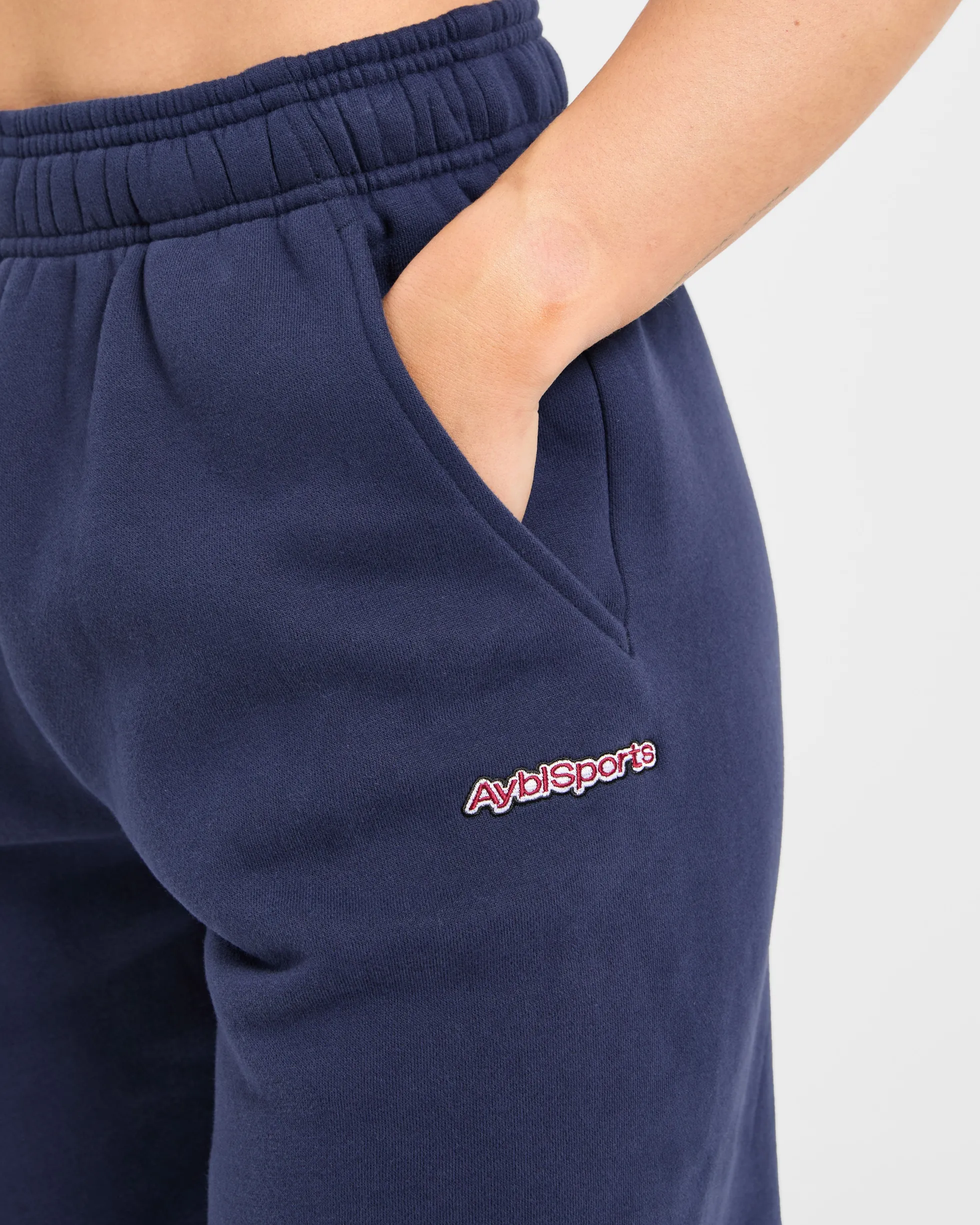 AYBL Sports Outline Oversized Straight Leg Joggers