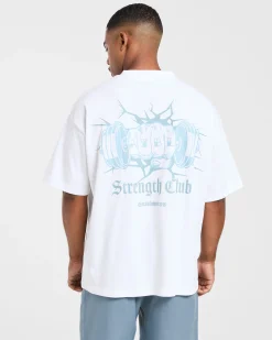 AYBL Strength Club Oversized T Shirt