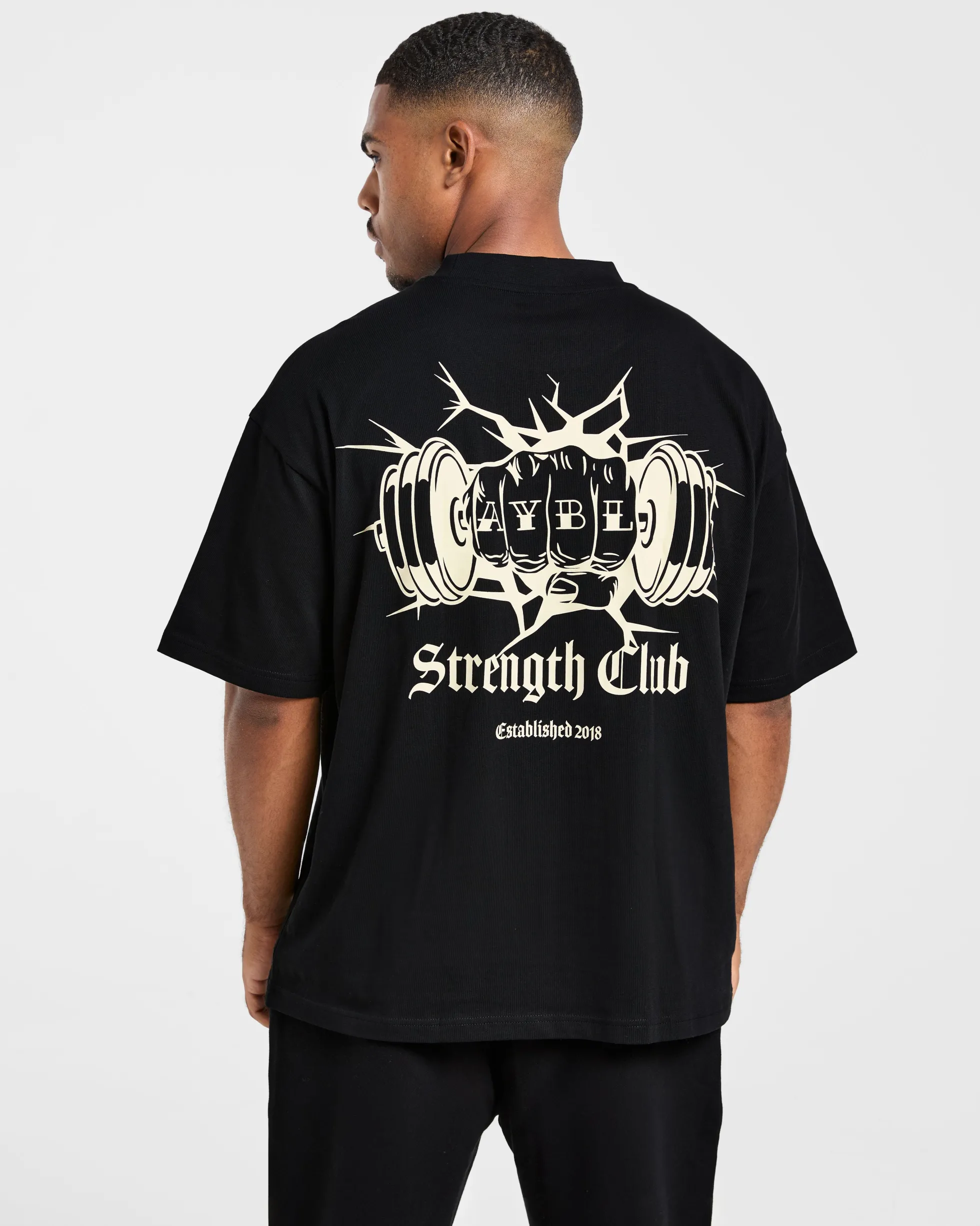 AYBL Strength Club Oversized T Shirt