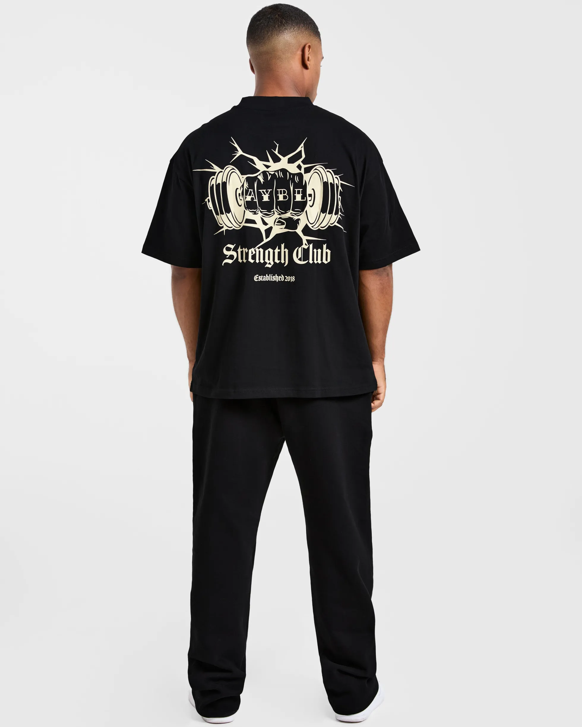 AYBL Strength Club Oversized T Shirt