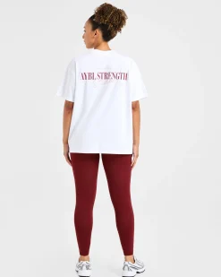 AYBL Strength Studio Oversized T Shirt