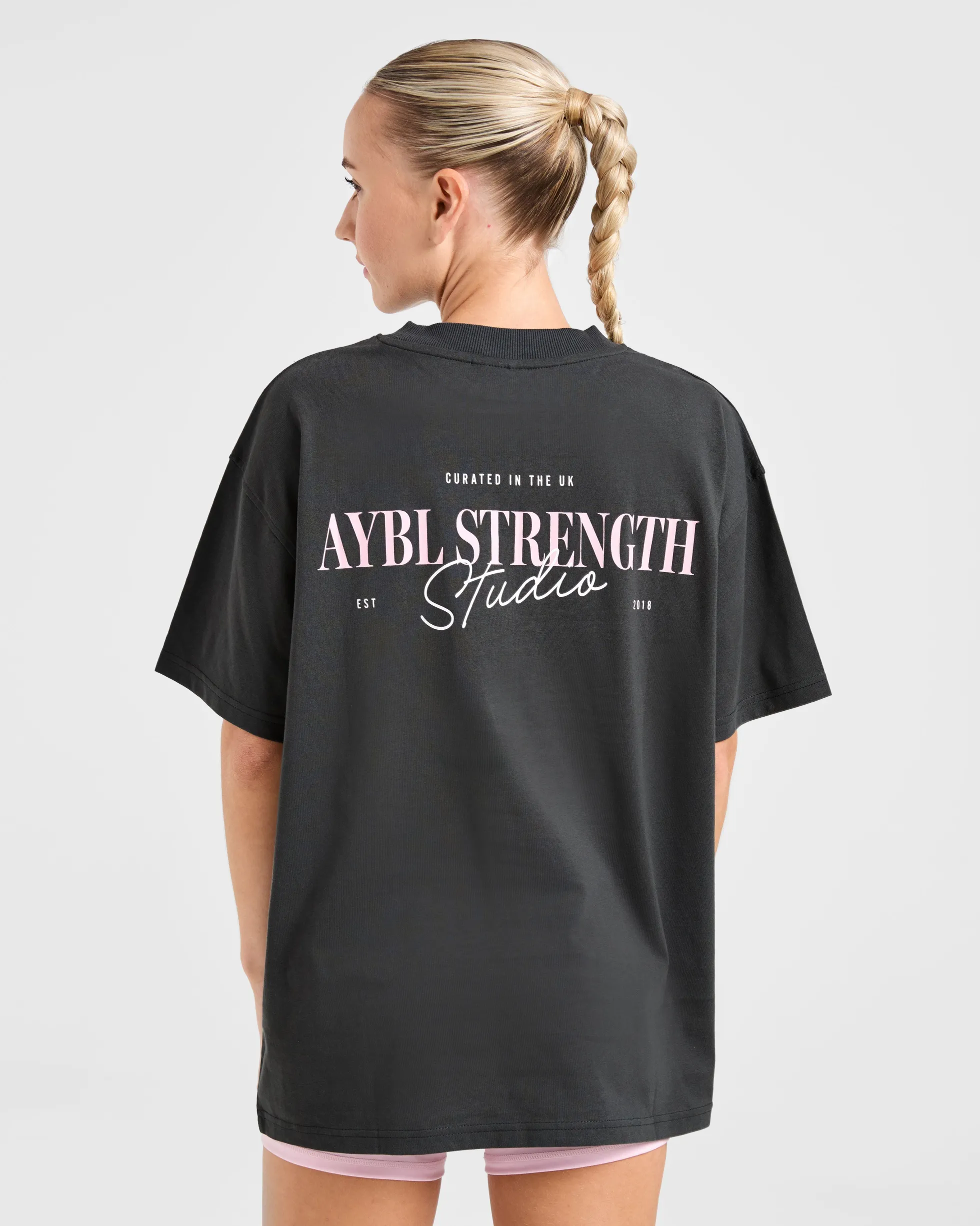 AYBL Strength Studio Oversized T Shirt