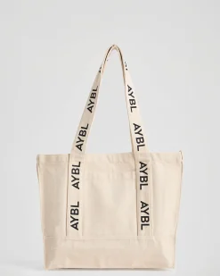 Branded Strap Tote Bag