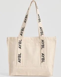 Branded Strap Tote Bag