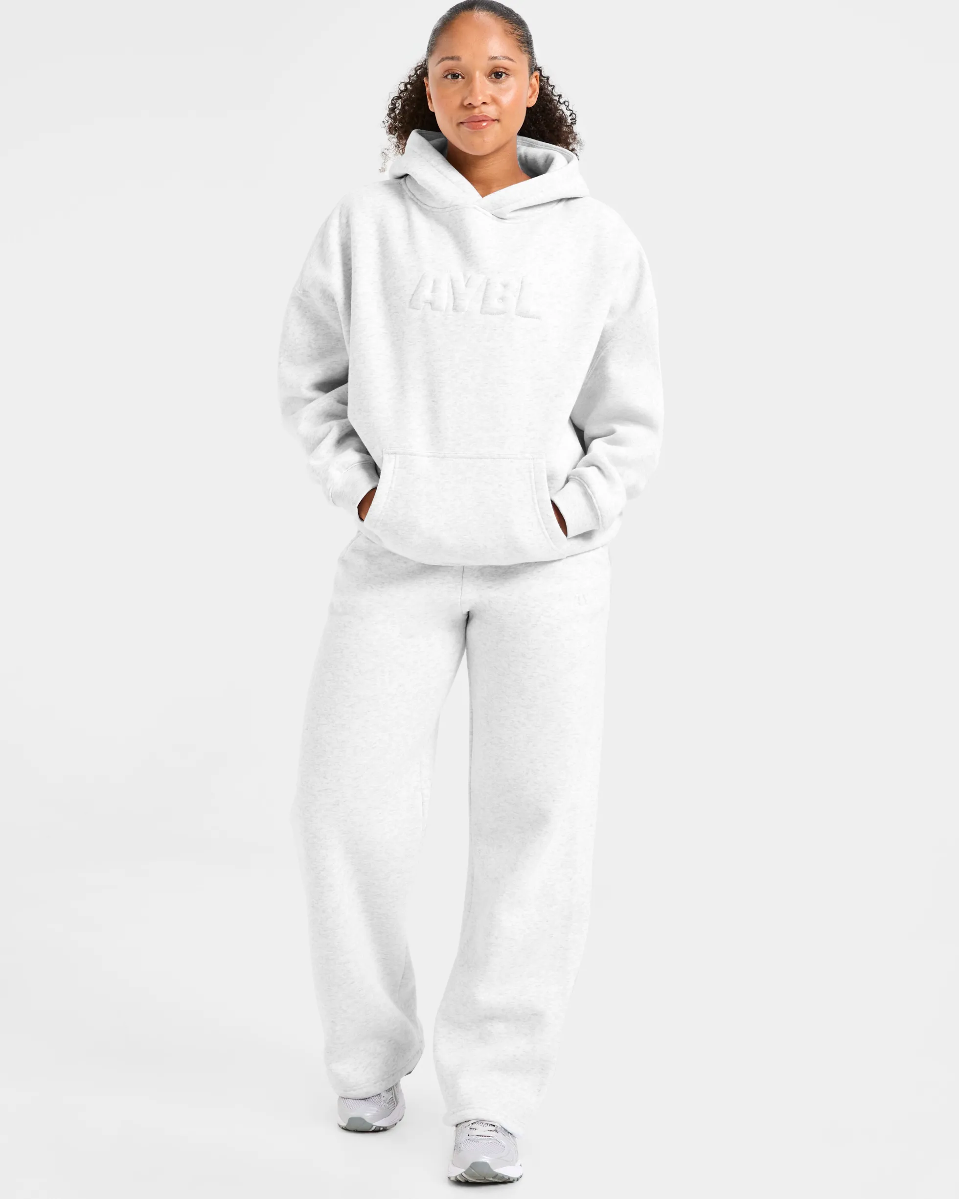 Classic Plush Oversized Straight Leg Joggers