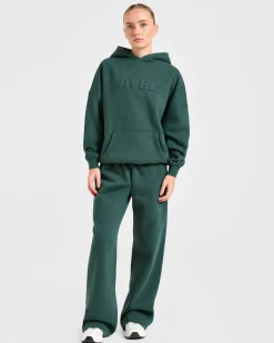 Classic Plush Oversized Straight Leg Joggers