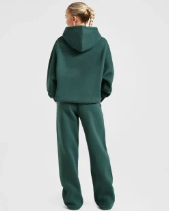Classic Plush Oversized Straight Leg Joggers