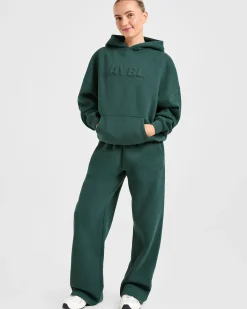 Classic Plush Oversized Straight Leg Joggers