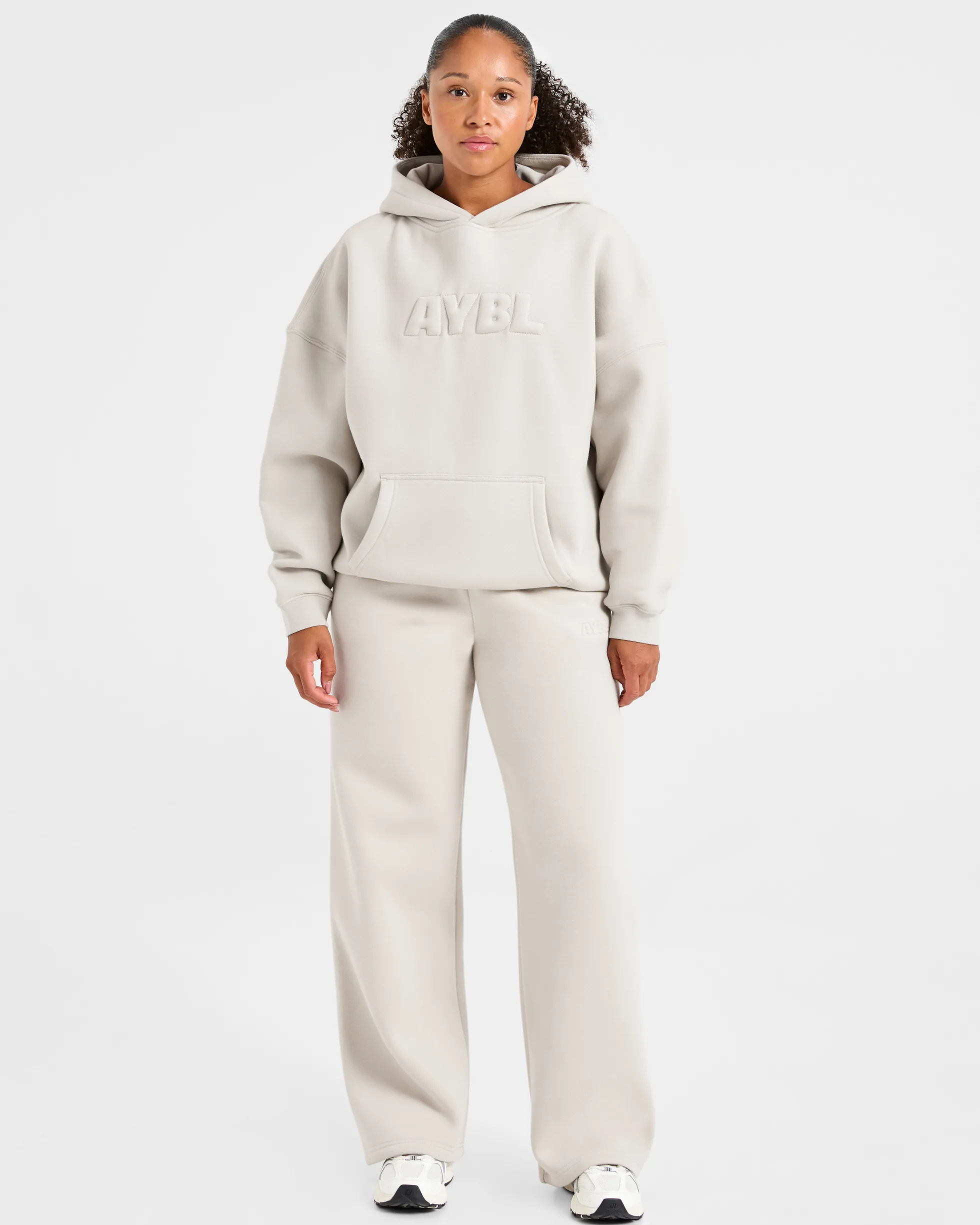 Classic Plush Oversized Straight Leg Joggers
