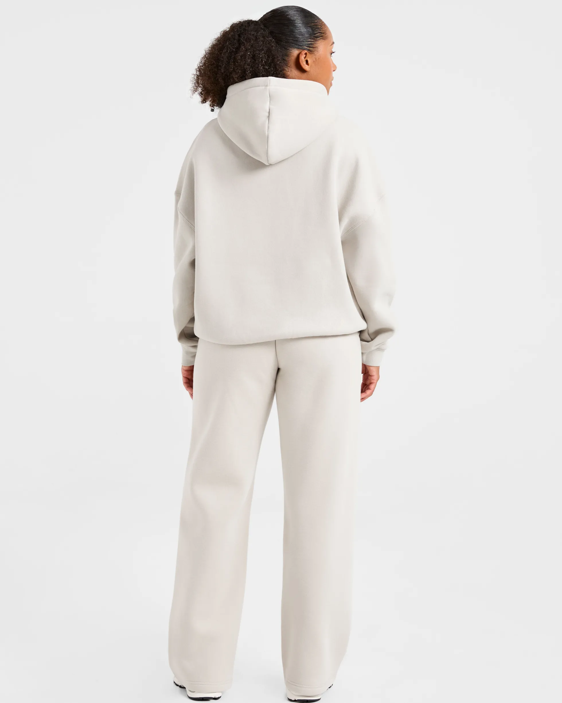 Classic Plush Oversized Straight Leg Joggers