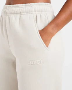 Classic Plush Oversized Straight Leg Joggers