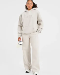 Classic Plush Oversized Straight Leg Joggers
