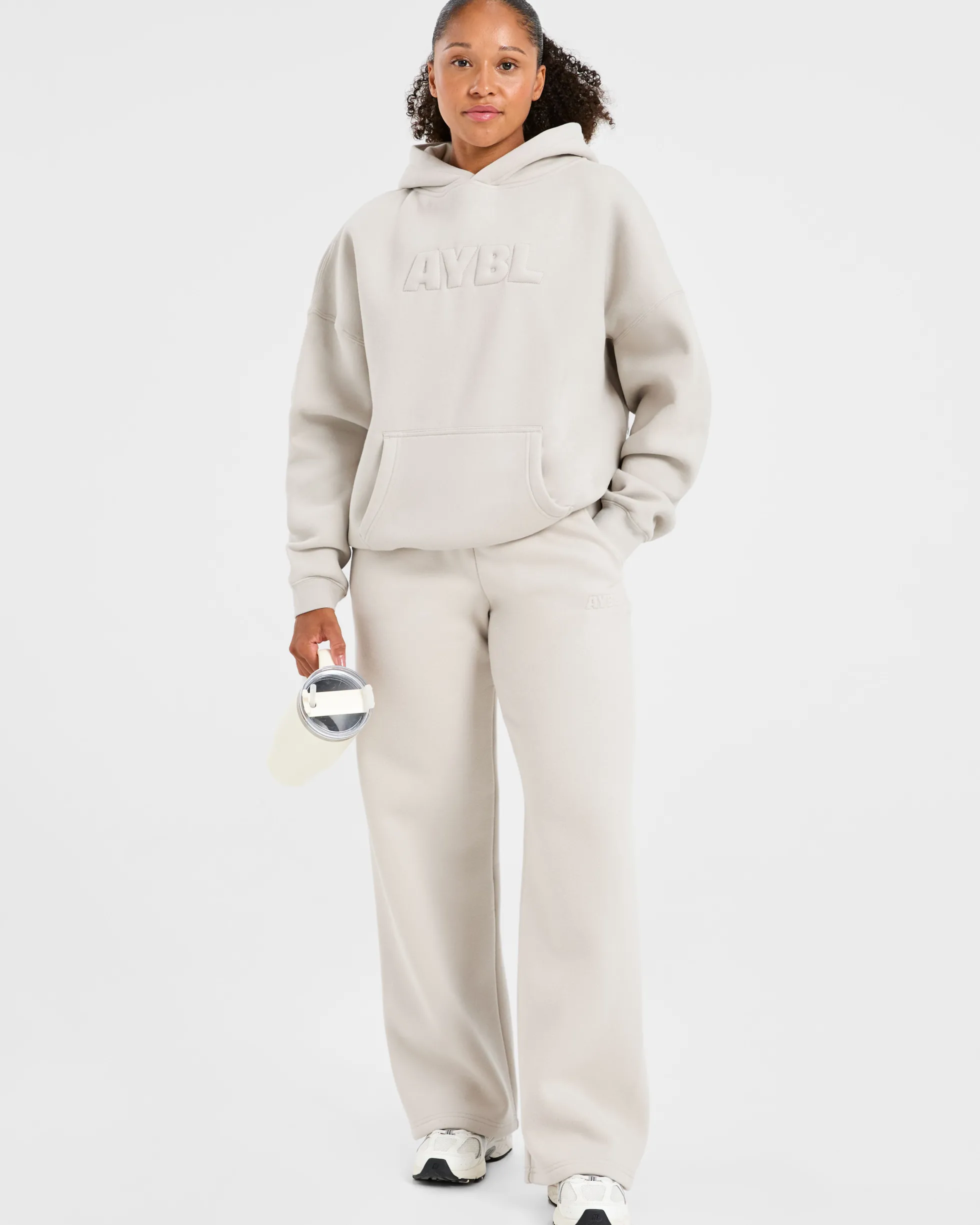 Classic Plush Oversized Straight Leg Joggers
