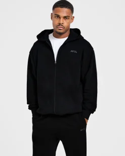 Craft Oversized Zip Up Hoodie