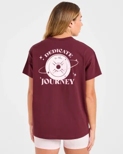 Dedicate To The Journey Oversized T Shirt