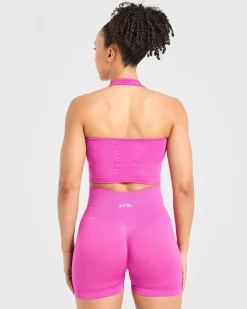Empower Seamless Halterneck Crop Top