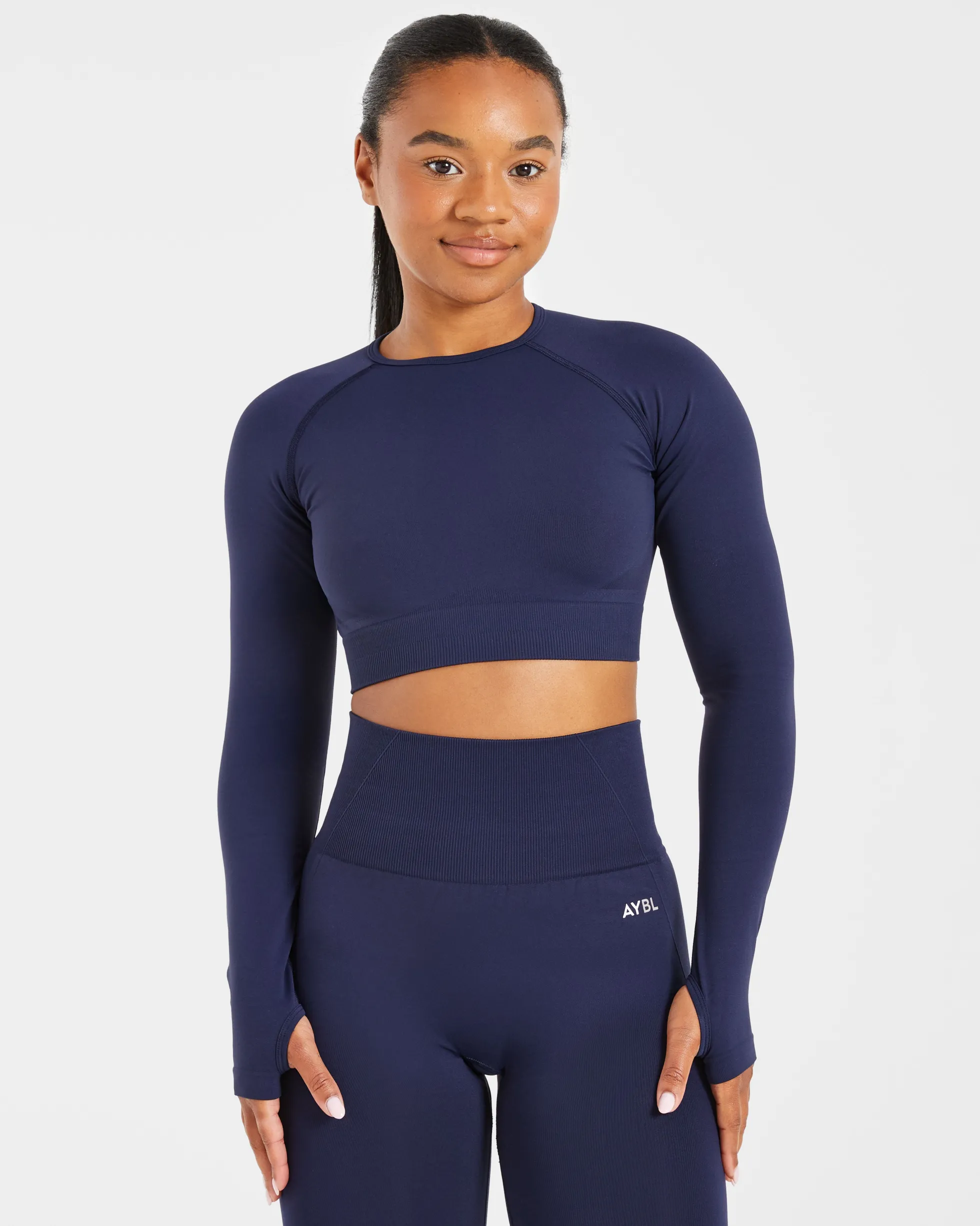 Empower Seamless Long Sleeve Crop Top